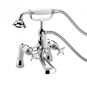 1901 Bath Shower Mixer with Ceramic Disc Valves - Chrome