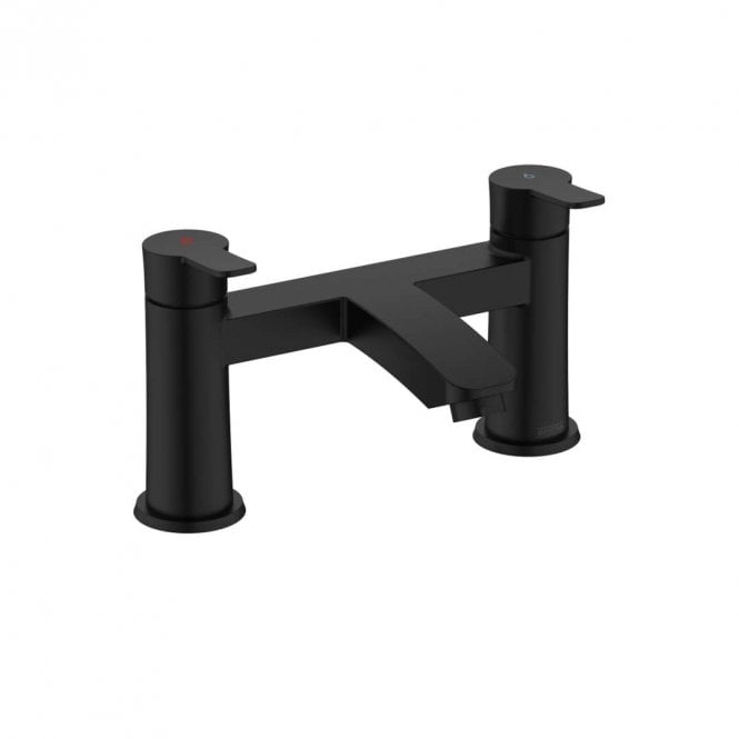 Bristan APPEAL Brushed Bath Filler - Black
