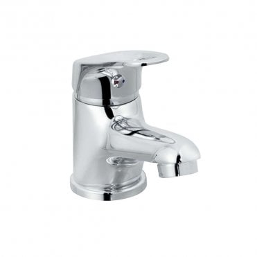 Iris Basin Mixer with Clicker Waste - Chrome