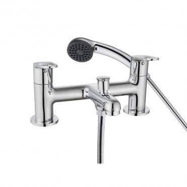 Iris Bath Shower Mixer - Chrome