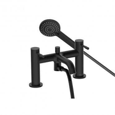 Mila Bath Shower Mixer Tap - Black