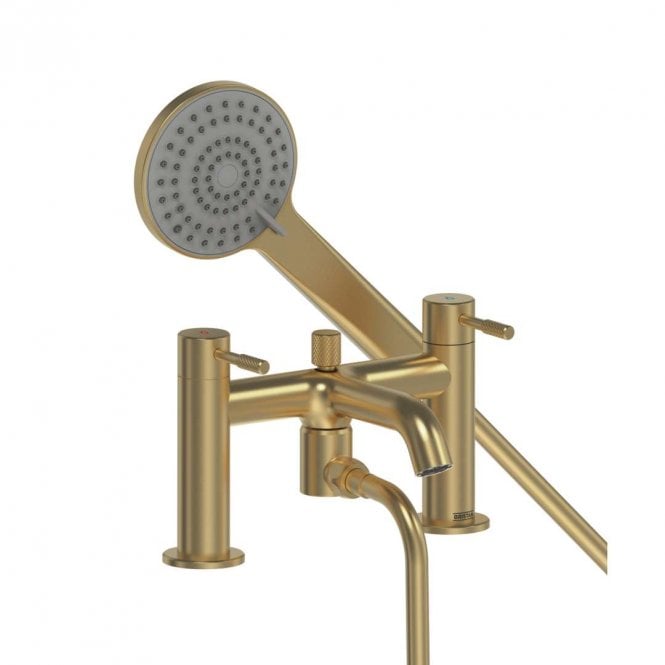 Bristan Molida Bath Shower Mixer - Brushed Brass