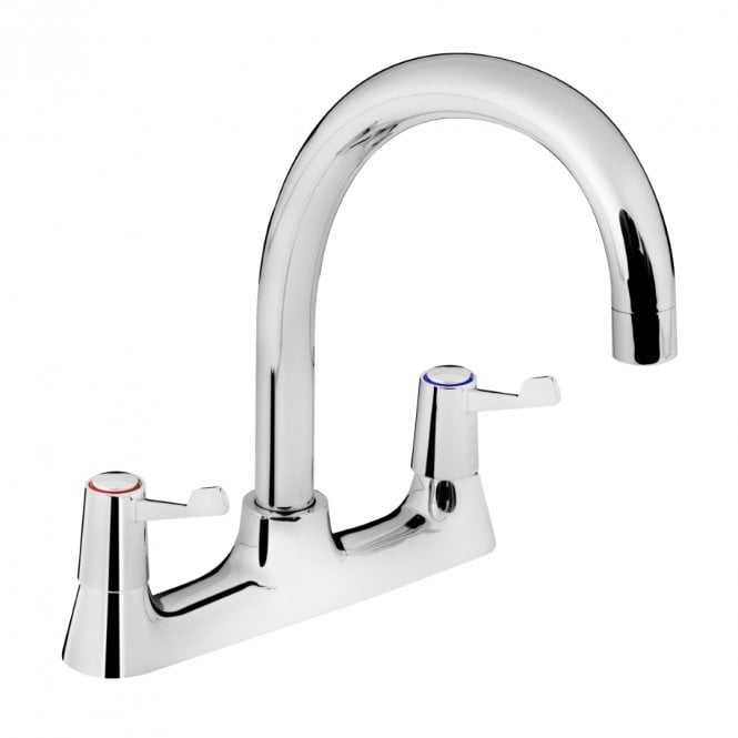 Bristan Value Lever Deck Sink Mixer with 3