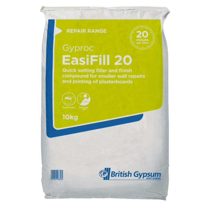 British Gypsum 10Kg Gyproc Easifill 20
