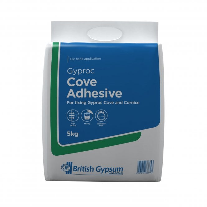 British Gypsum 5Kg Gyproc Cove Adhesive