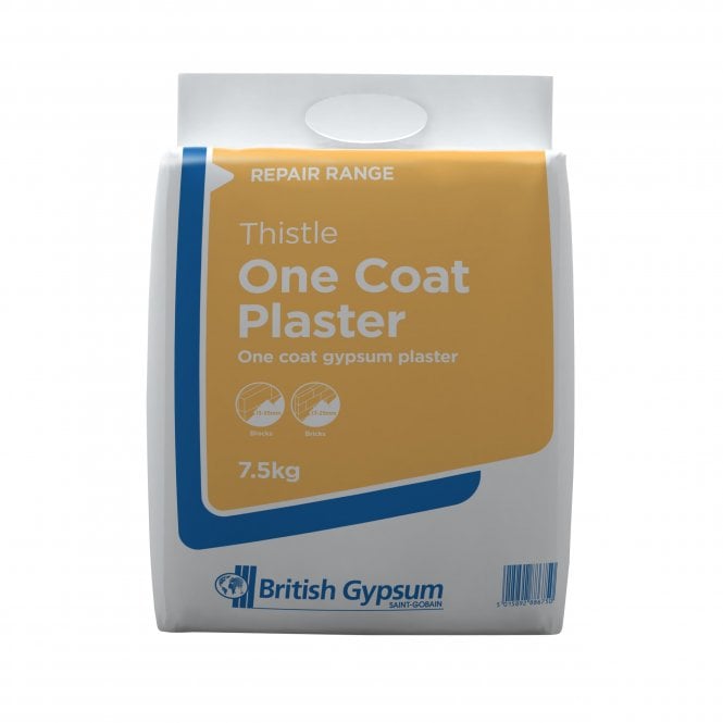 British Gypsum 7.5Kg Thistle One Coat Plaster