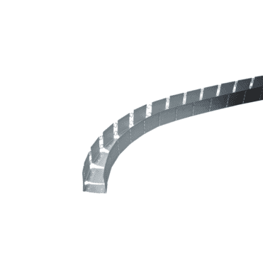 Gypframe 72 EDCL 80 CurveLyner Channel (10 Pack)