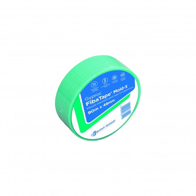 British Gypsum Gyproc Fibatape Mold-x Scrim Tape 48mm x 90m