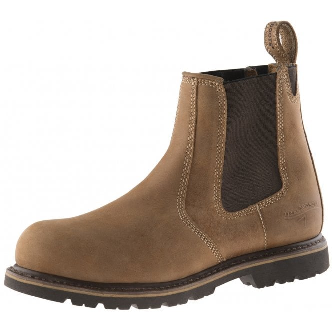 BuckBootz B1151 Light Brown Buckflex Safety Dealer Boots