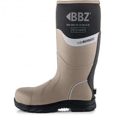 BBZ7000STNYX Rubber/Yulex Waterproof Safety Wellington Boots