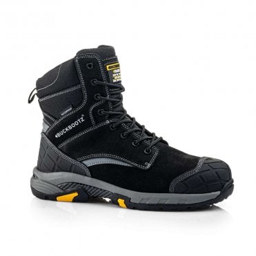Blastz Tradez Black Hi Leg Zip Sided Safety Boots