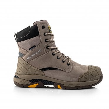 Blastz Tradez Stone Hi Leg Zip Sided Safety Boots