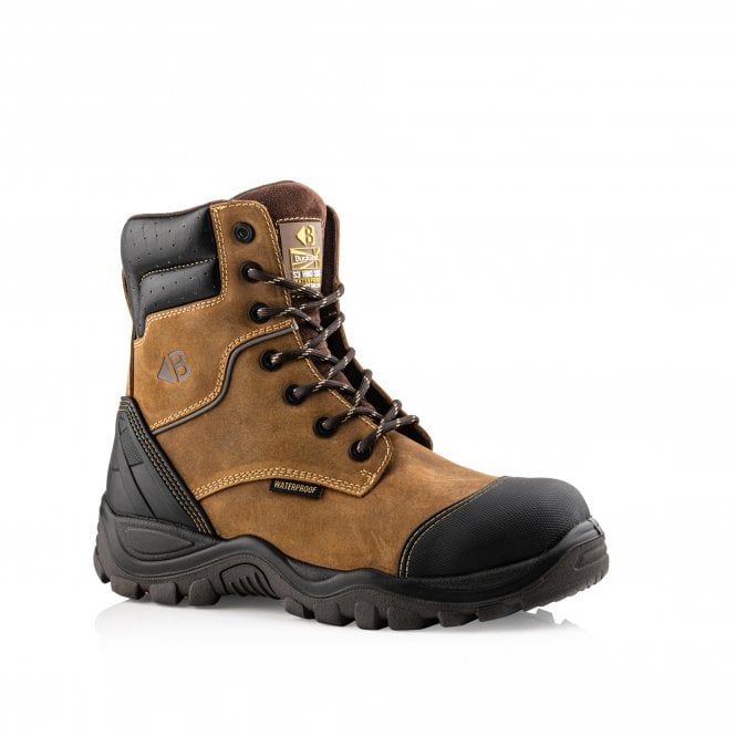 BuckBootz BSH008 High Leg Safety Zip Boots Buckshot Buckler Boots