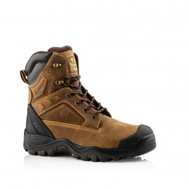 BSH011 High Leg Safety Boots Buckshot Buckler Boots
