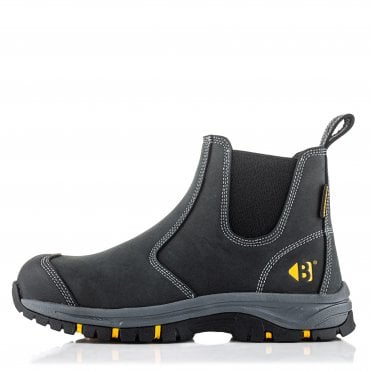 WIZD2 Wizardz Leather Safety Dealer Boots
