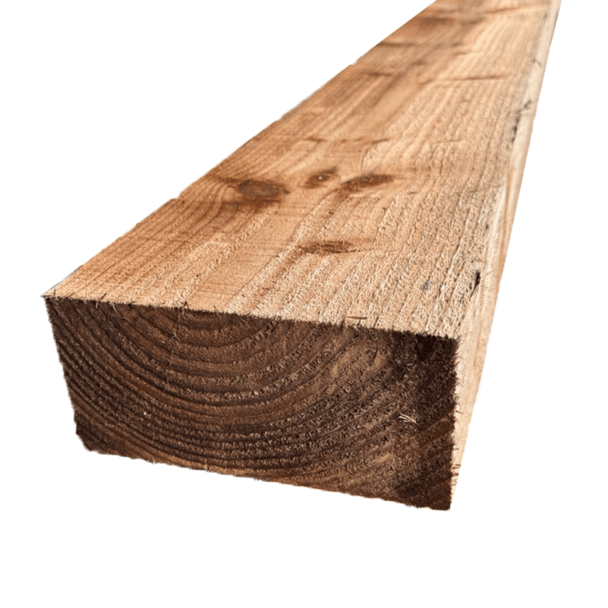Build & Plumb Brown Treated Railway Sleeper (2400 x 195 x 95mm)