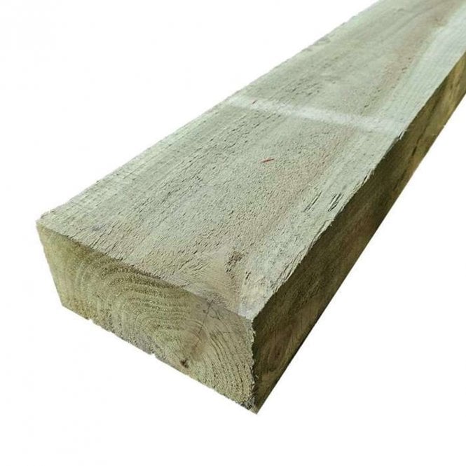 Build & Plumb Green Treated Railway Sleeper (2400 x 195 x 95mm)