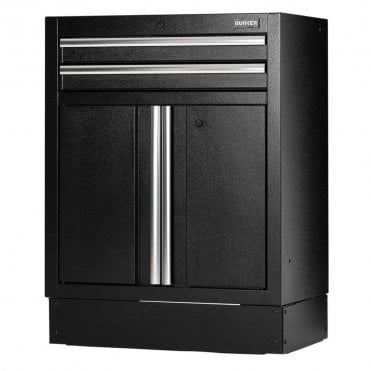2 Drawer 2 Door Modular Floor Cabinet