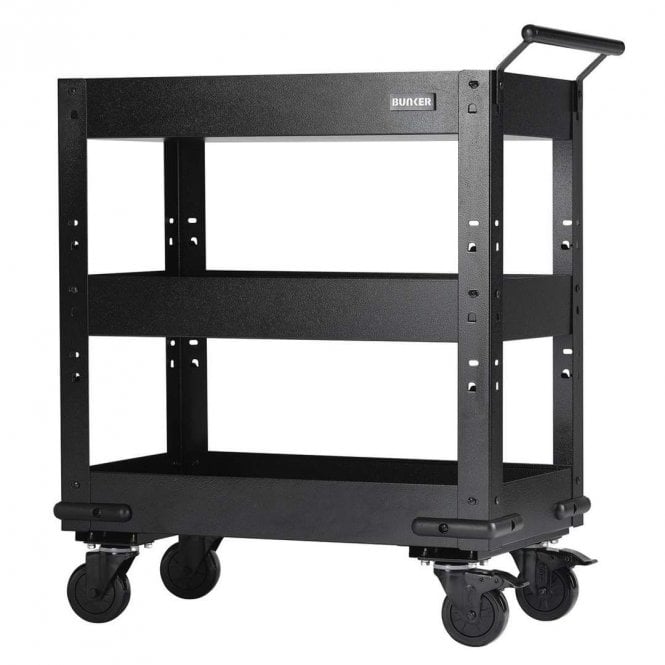 BUNKER 3-Tier Trolley with Pull Handle