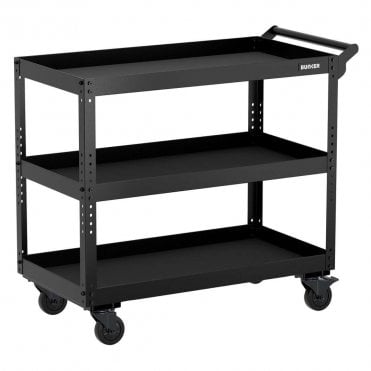 38" 3-Tier Service Cart