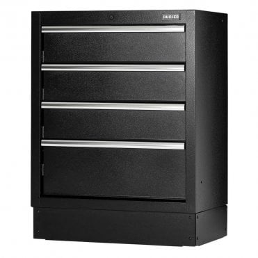 4 Drawer Modular Floor Cabinet Base Unit
