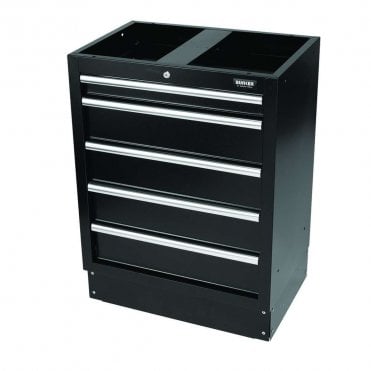 5 Drawer Modular Floor Cabinet Base Unit