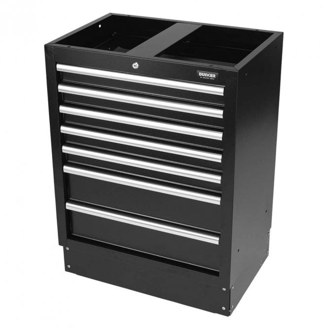 BUNKER 7 Drawer Modular Floor Cabinet