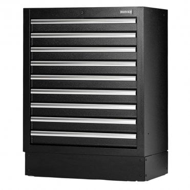 9 Drawer Modular Floor Cabinet Base Unit