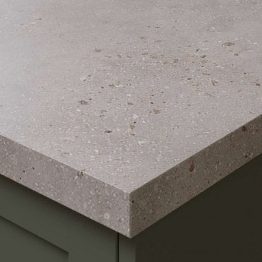 3000 x 100 x 20mm OMEGA Modern Terrazzo Dune Square Edge Upstand