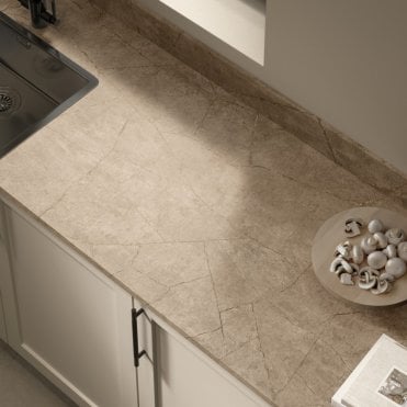 3000 x 100 x 20mm OMEGA Sleek Minos Stone Square Edge Upstand