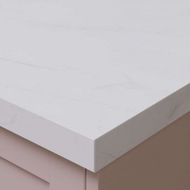 3000 x 600 x 38mm OMEGA Classic Paros Marble Postformed Worktop