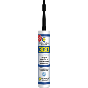CT1 Black Sealant & Construction Adhesive 290ML 535106