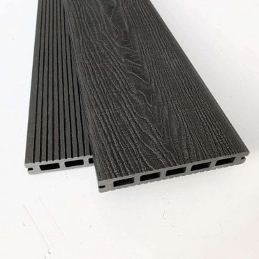 Ancient black Forest Composite Decking Board 3600x145x22mm