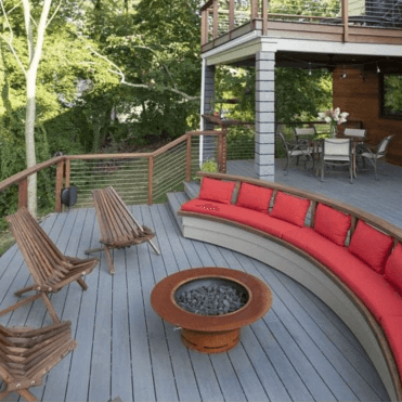 Granite Grey Ambooo Decking Board 2200x140x20mm