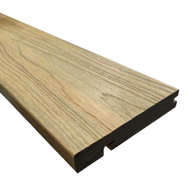 Castle Oak Ultra Guard Bullnose Composite Decking Board 3660x138x22mm