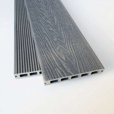 Salt Lake Silver Forest Composite Decking Board 3600x145x22mm