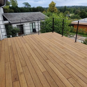 Sand Ambooo Decking Board 2200x140x20mm