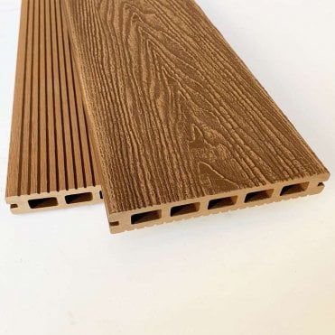 Wild Brown Forest Composite Decking Board 3600x145x22mm