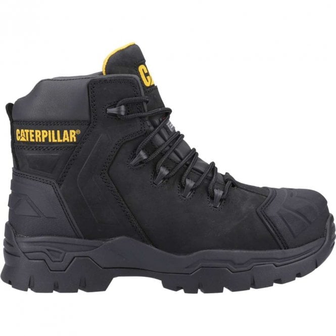 Caterpillar Black Everett S3 WP Safety Boot