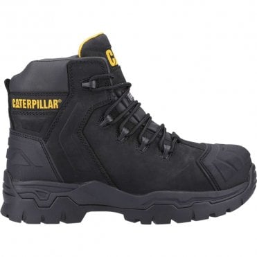 Black Everett S3 WP Safety Boot