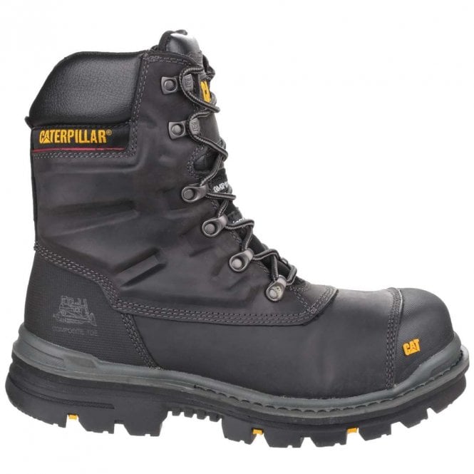 Caterpillar Black Premier Waterproof Safety Boot - Various Sizes