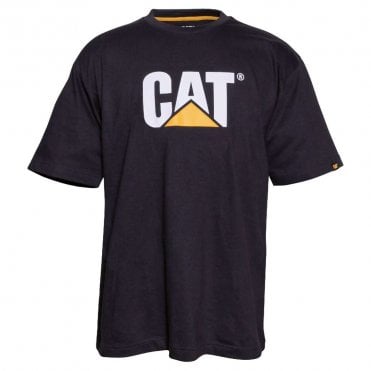 Black Trademark Logo T-Shirt 