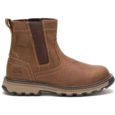 Dark Beige Pelton Safety Boot