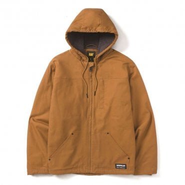 Hooded Sherpa Lined Jacket