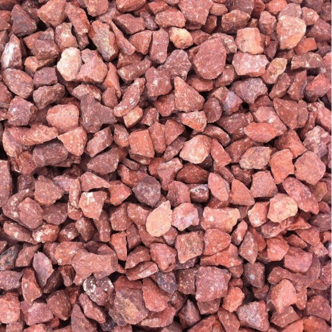 Chas Long Red Gravel 20mm 25KG Pre-Packed