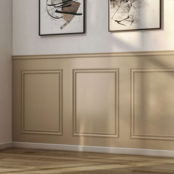 Cheshire Mouldings Slim Dado Pine Wall Panel Kit (approx. 2m2)