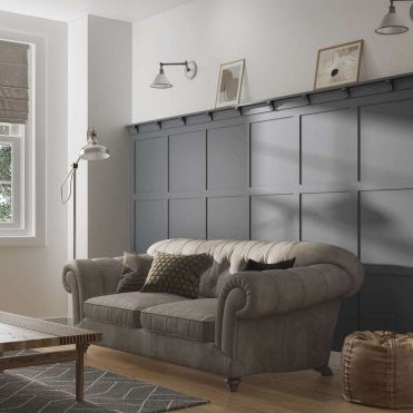 White Primed Wall Picture Rail Kit (2400mm)