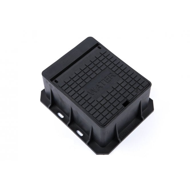 Clark Drain 140x115x75mm Hinged Plastic Stop Tap Box