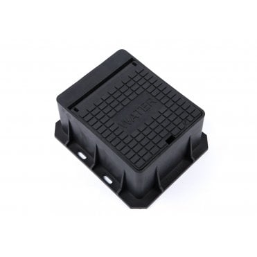 140x115x75mm Hinged Plastic Stop Tap Box