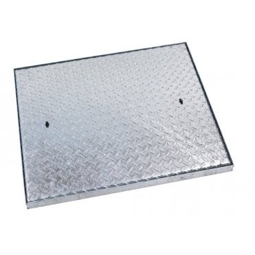 C9BG 750x600mm 5T Galvanised Steel Manhole Cover & Frame